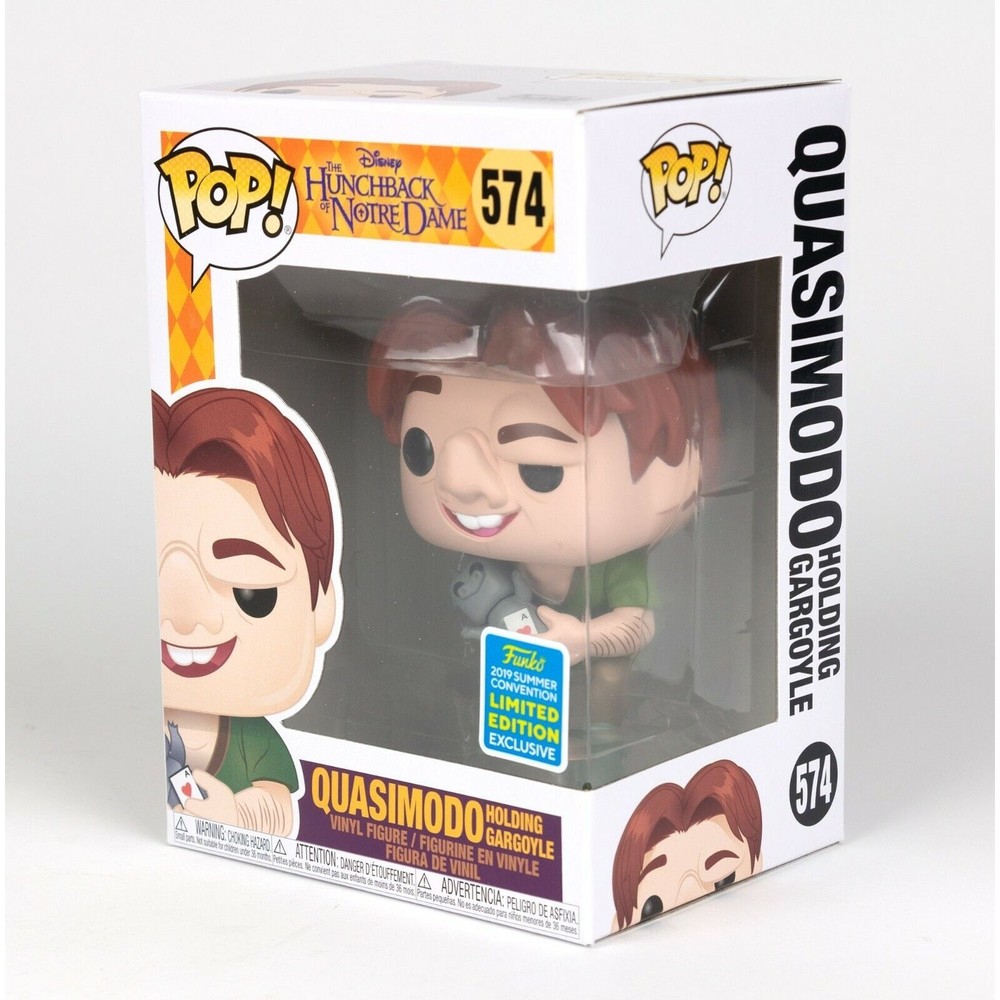 Funko POP! Quasimodo Hunchback Notre Dame 2019 Summer Convention Exclusive #574